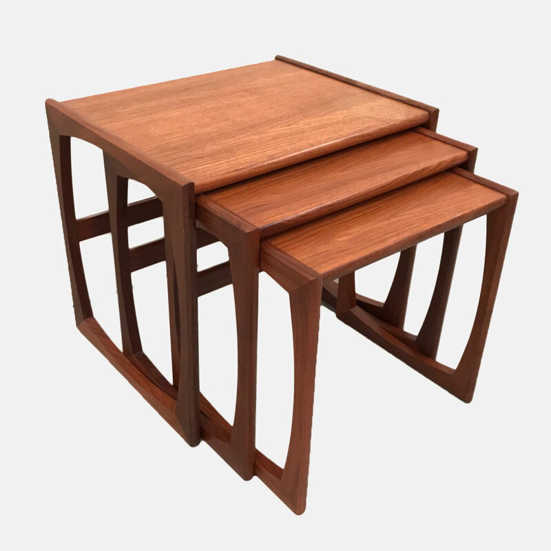 Vintage G Plan nesting tables by Victor Wilkins