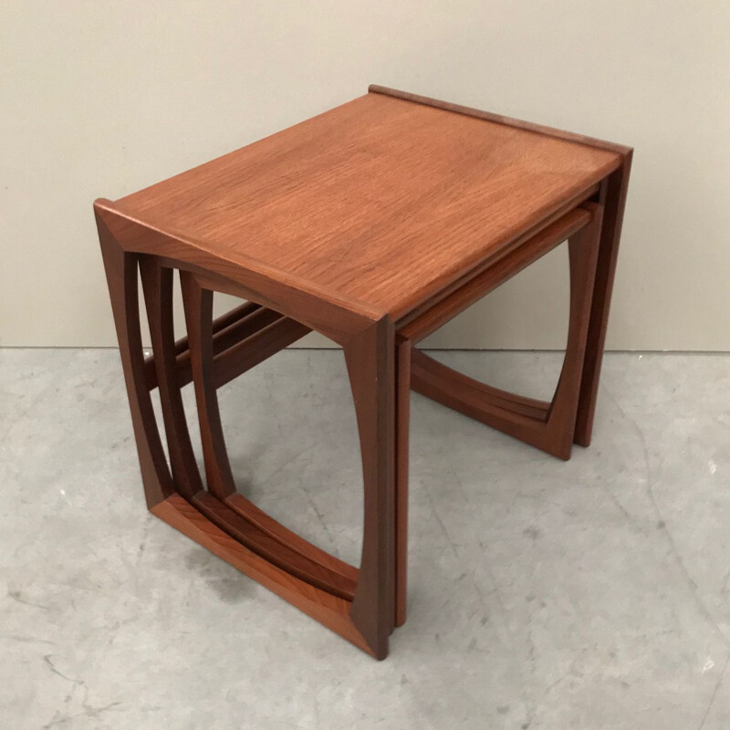 Vintage G Plan nesting tables by Victor Wilkins