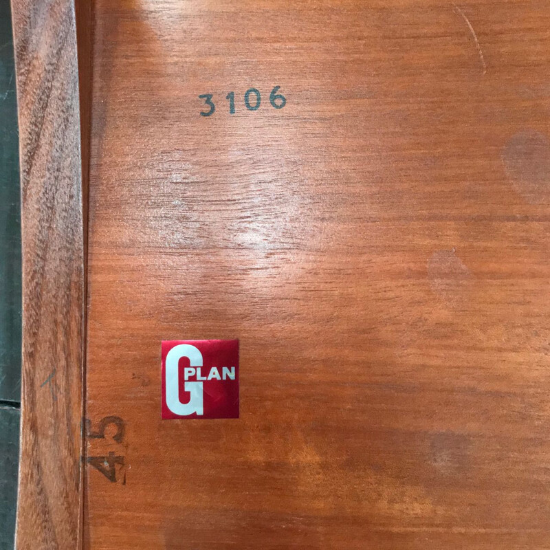Table d’appoint vintage pour G Plan en teck 1960