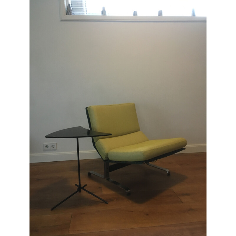Conjunto de 2 cadeiras de sala de estar vintage por Etienne Fermigier para Meuble et Fonction 1960s