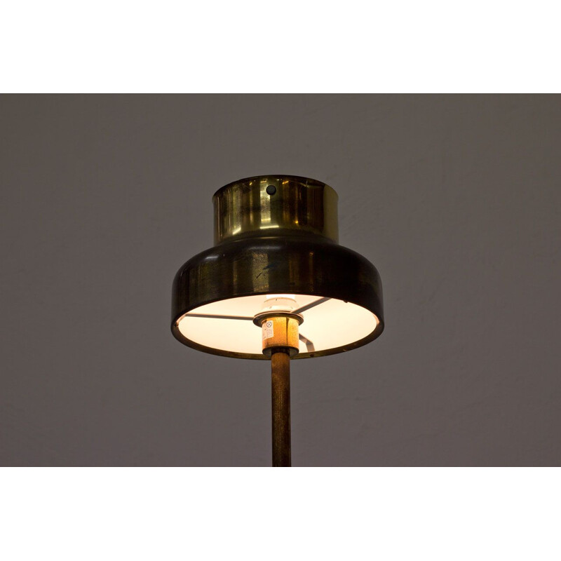 Vintage floor lamp Bumling in brass by Anders Pehrson for Ateljé Lyktan Sweden 1960s