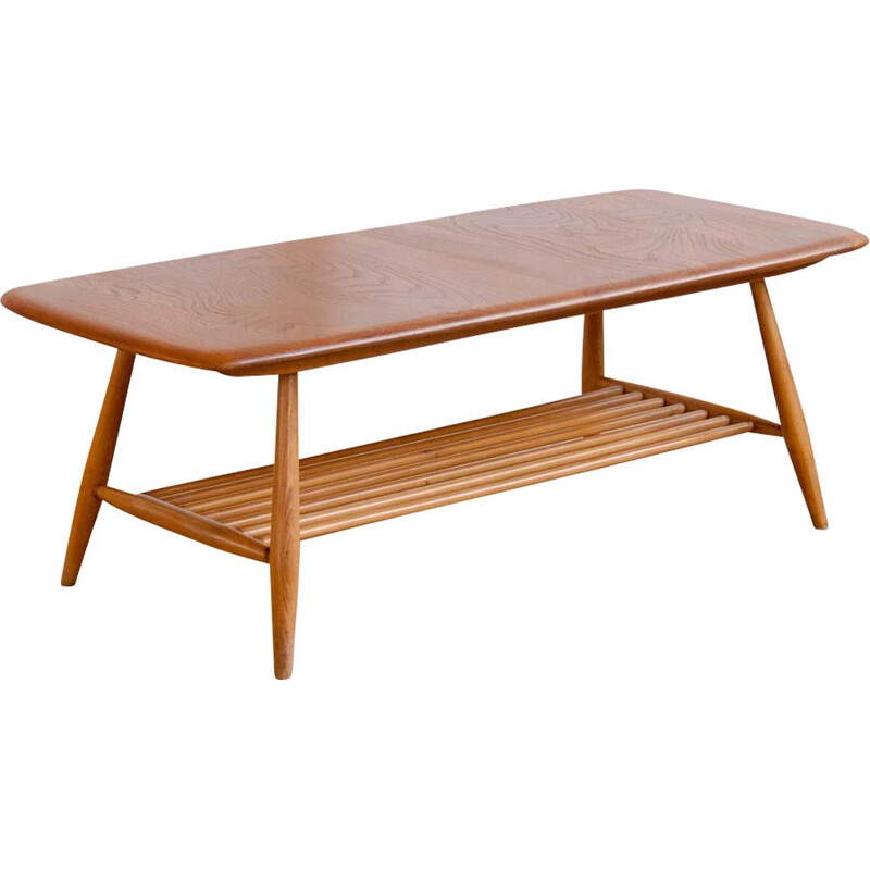 Table basse vintage par Lucian Ercolani pour Ercol 1960s