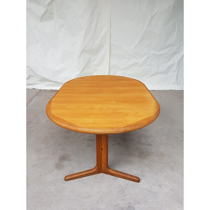 Vintage Danish dining table by Laurits M Larsen from the 80s