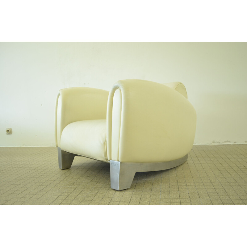 Set of vintage De Sede ds57 Bugatti lounge chairs