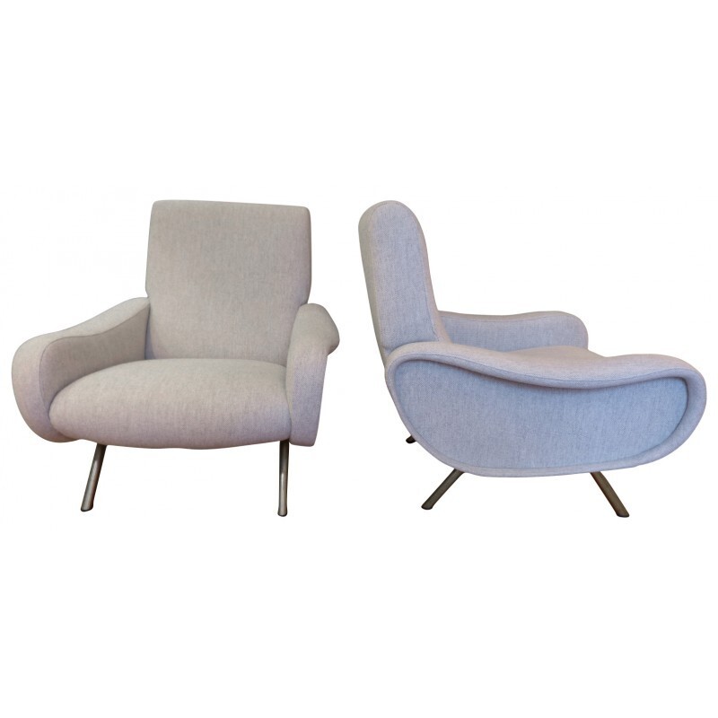 Pair of "Lady" armchairs, Marco ZANUSO - 1950s
