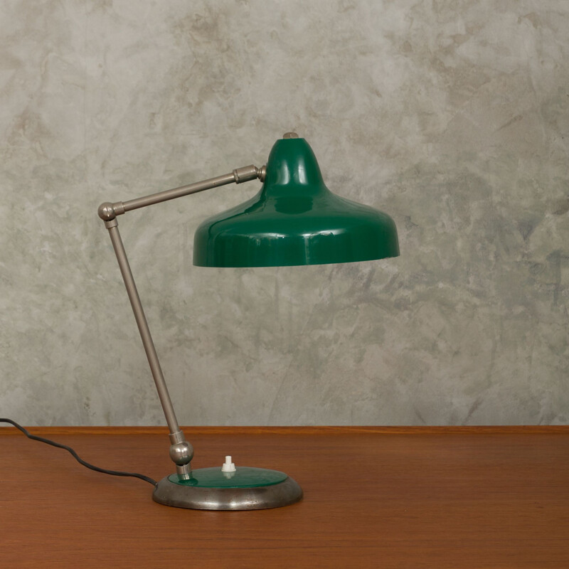Vintage Italian lamp desk by Stilux,1960