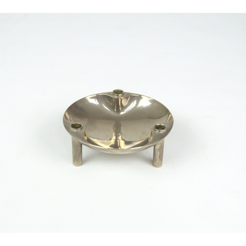 Vintage candleholder by W. Stoffi for H. Nagel,1960