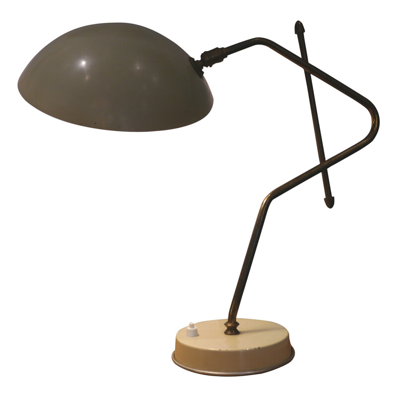 Vintage lamp, Boris LACROIX - 1950s