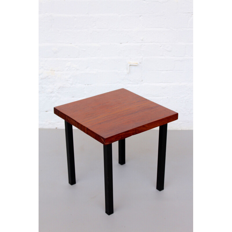 Vintage scandinavian side table in teakwood 1960