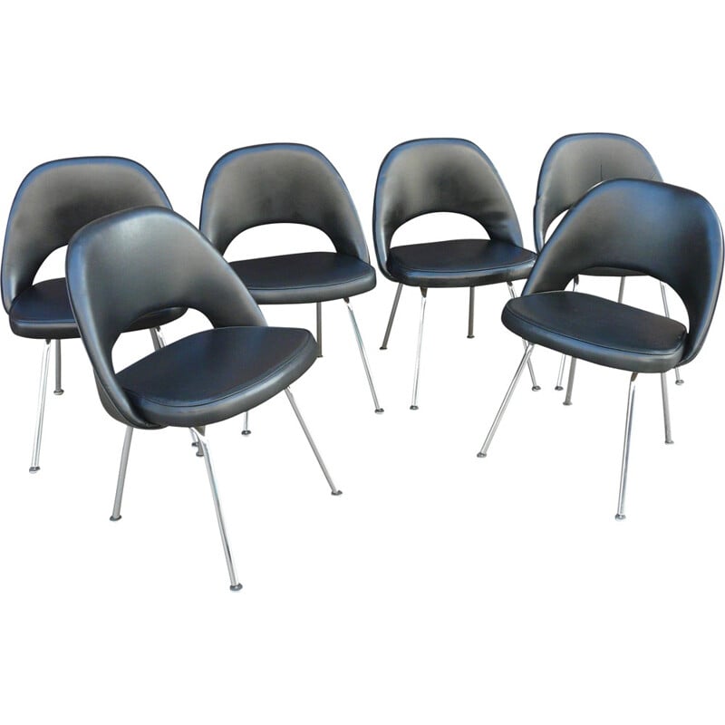 Set of 6 Knoll chairs, Eero SAARINEN - 1960s