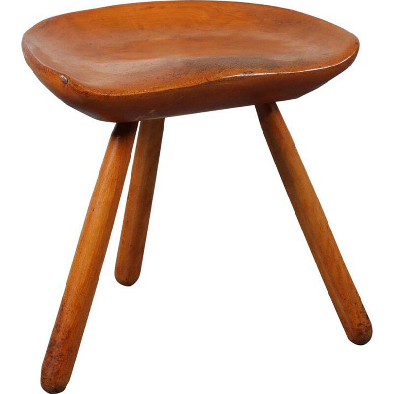 Vintage stool by Arne Hovmand Olsen, Denmark, 1950