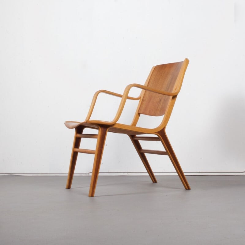 Chaise de bureau vintage Ax par Peter Hvidt et Orla Molgaard-Nielsen pour Fritz Hansen