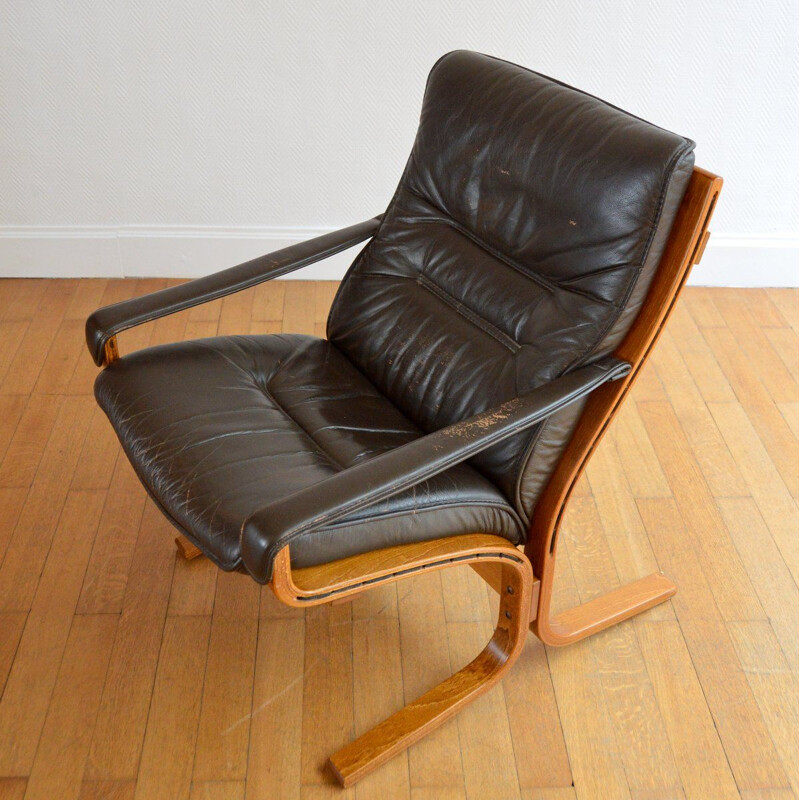Vintage armchair Siesta by Ingmar Relling for Westnofa 1960 