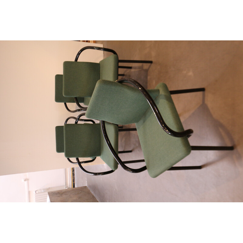 Knoll set of 5 Mandarin chairs, Ettore SOTTSASS - 1987