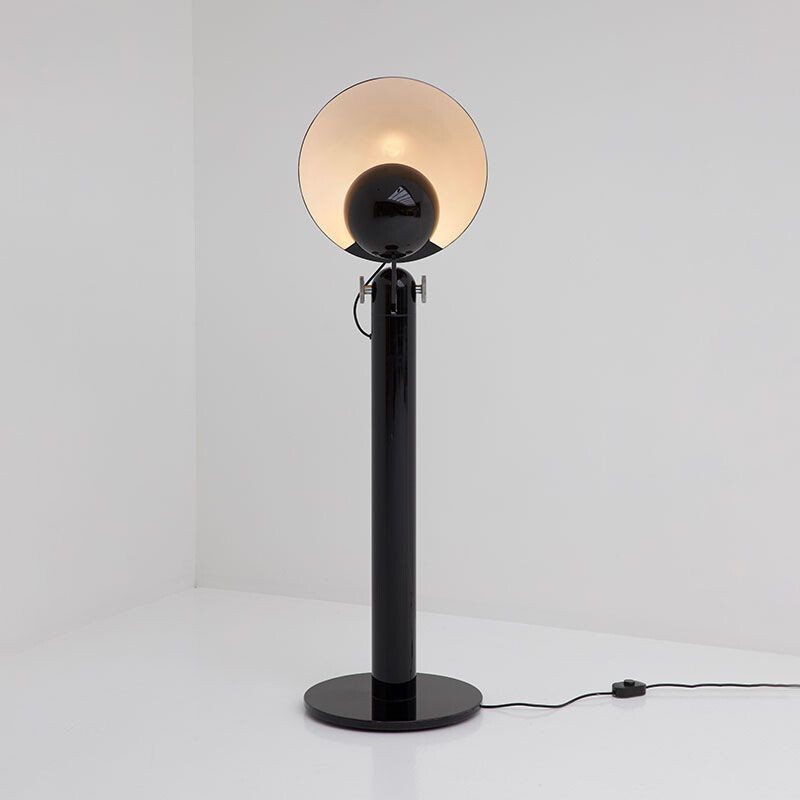 Vintage Italiaanse vloerlamp van Francesco Buzzi voor Bieffeplast, 1960