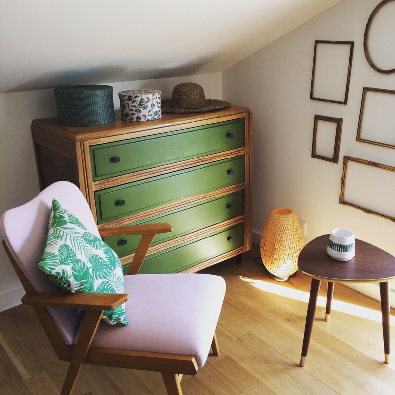 Vintage Scandinavian armchair from the 60s