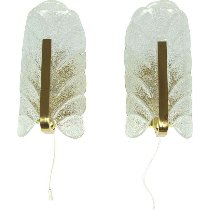 Pair of vintage wall lamps by C. Fagerlund