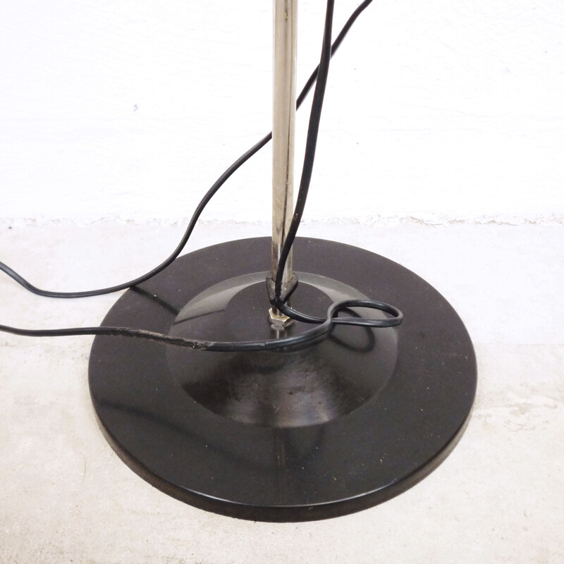 Vintage metal and plastic floor lamp by Swedese