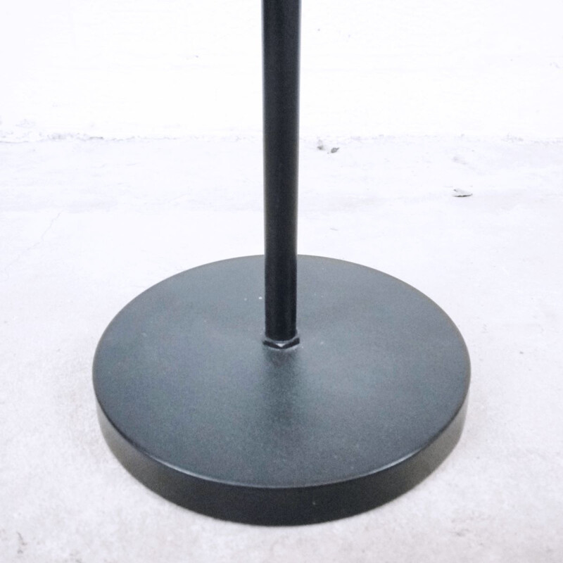 Vintage black metal floor lamp