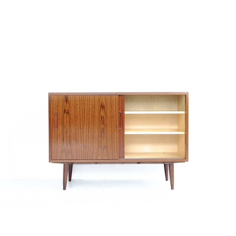 Vintage small sideboard in rosewood by Hundevad 1960s