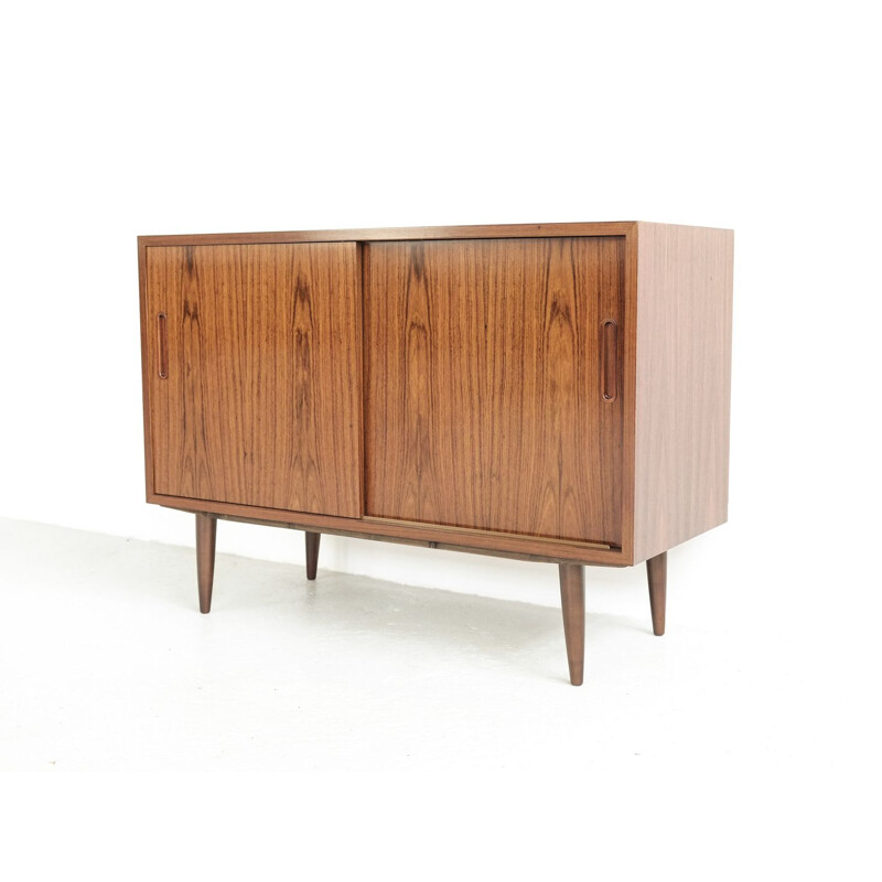Vintage small sideboard in rosewood by Hundevad 1960s