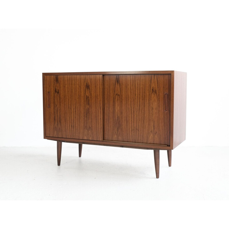 Vintage small sideboard in rosewood by Hundevad 1960s