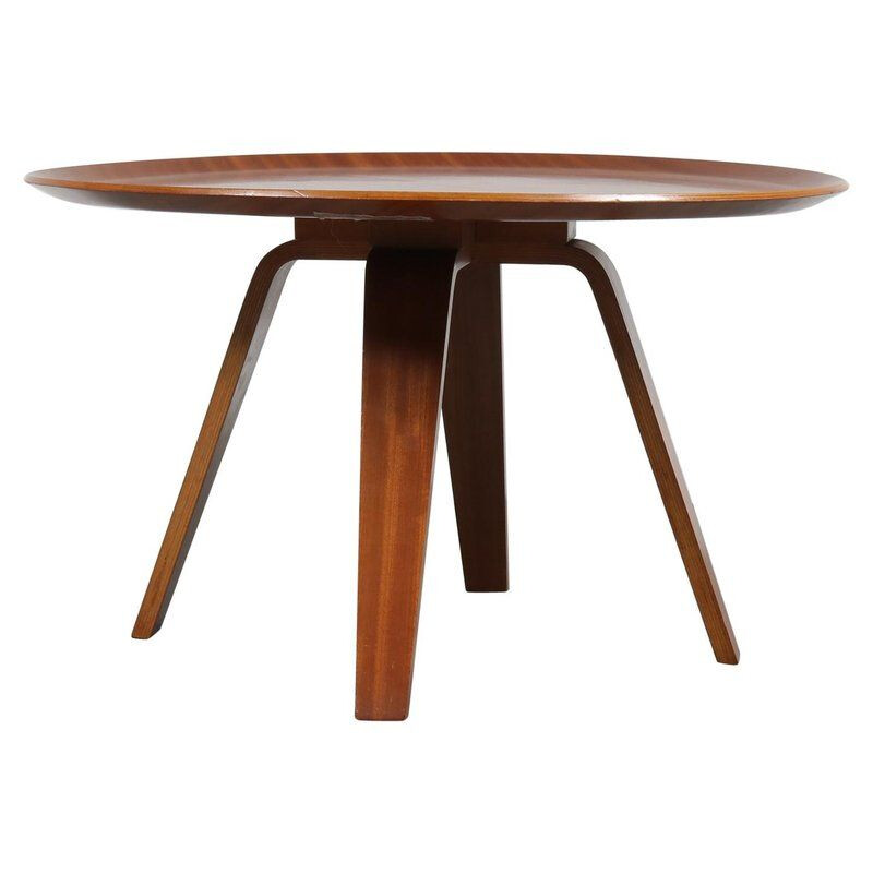 Vintage teak coffee table by Cor alons for De Boer Gouda, Netherlands 1950