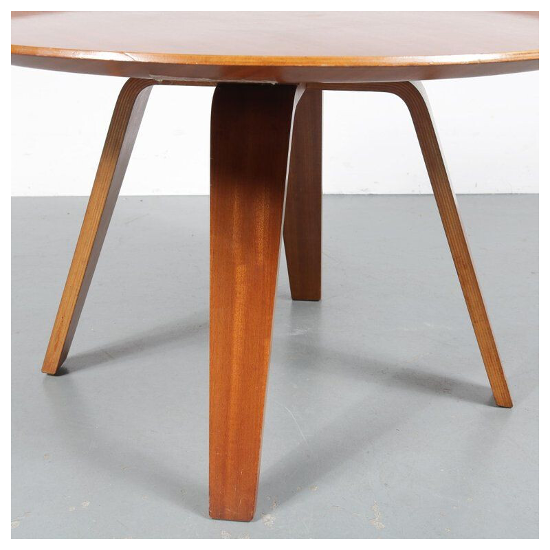 Vintage teak coffee table by Cor alons for De Boer Gouda, Netherlands 1950