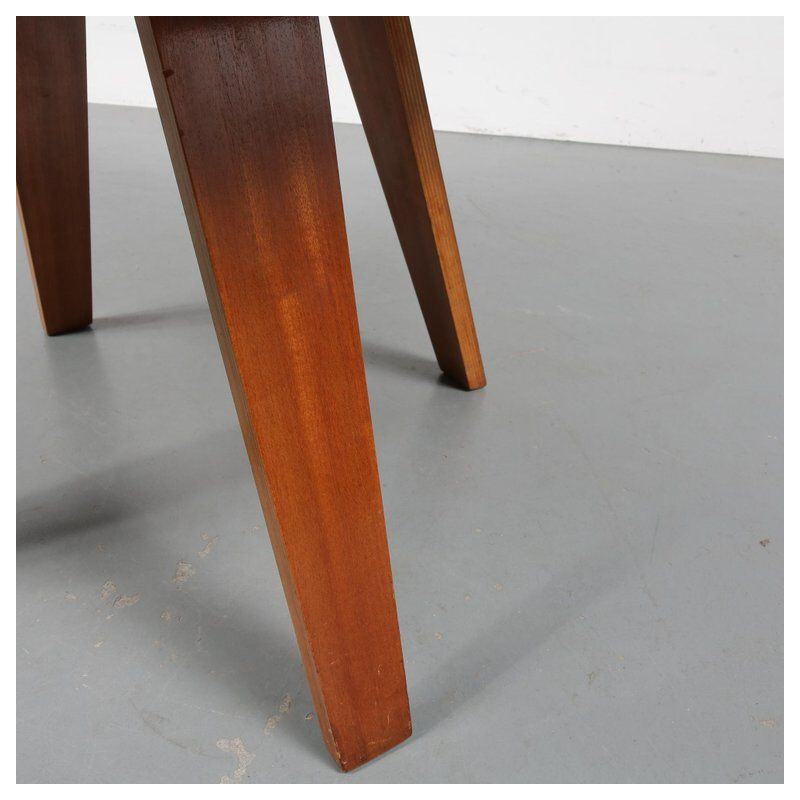 Vintage teak coffee table by Cor alons for De Boer Gouda, Netherlands 1950