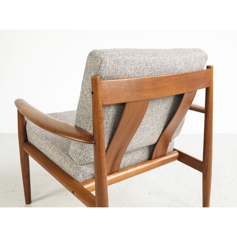 Vintage armchair in teak by Grete Jalk for France and Son 1960s