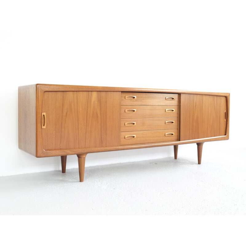 Vintage sideboard in teak by HP Hansen 1960s