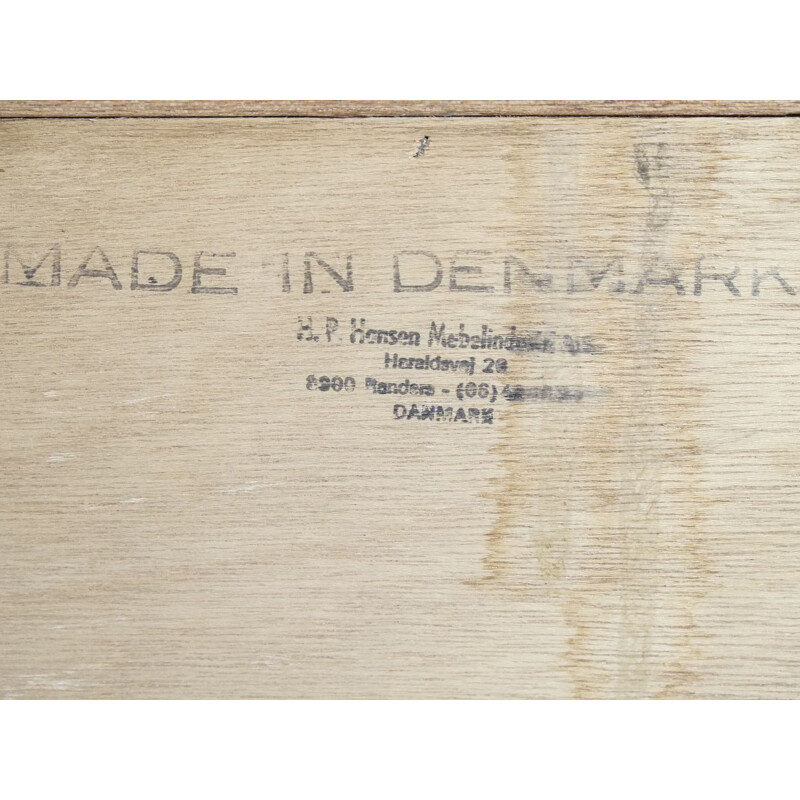 Vintage sideboard in teak by HP Hansen 1960s