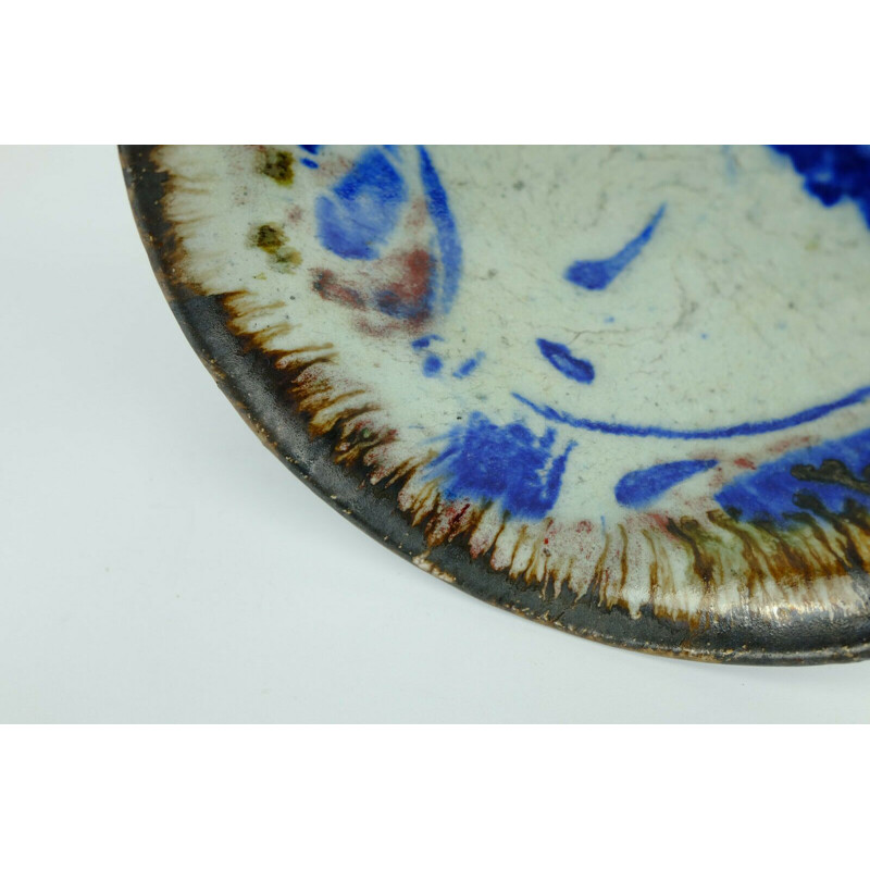 Vintage Bowl Dish in ceramic by Lluis Castaldo Majorca