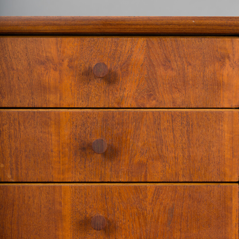 Vintage Danish secretary in teak