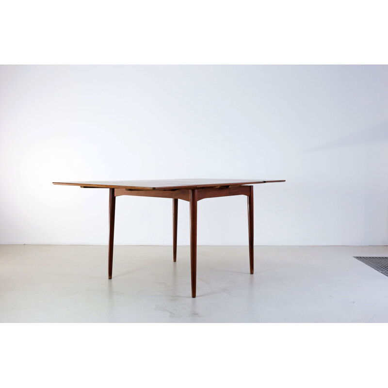 Scandinavian extendable teak table