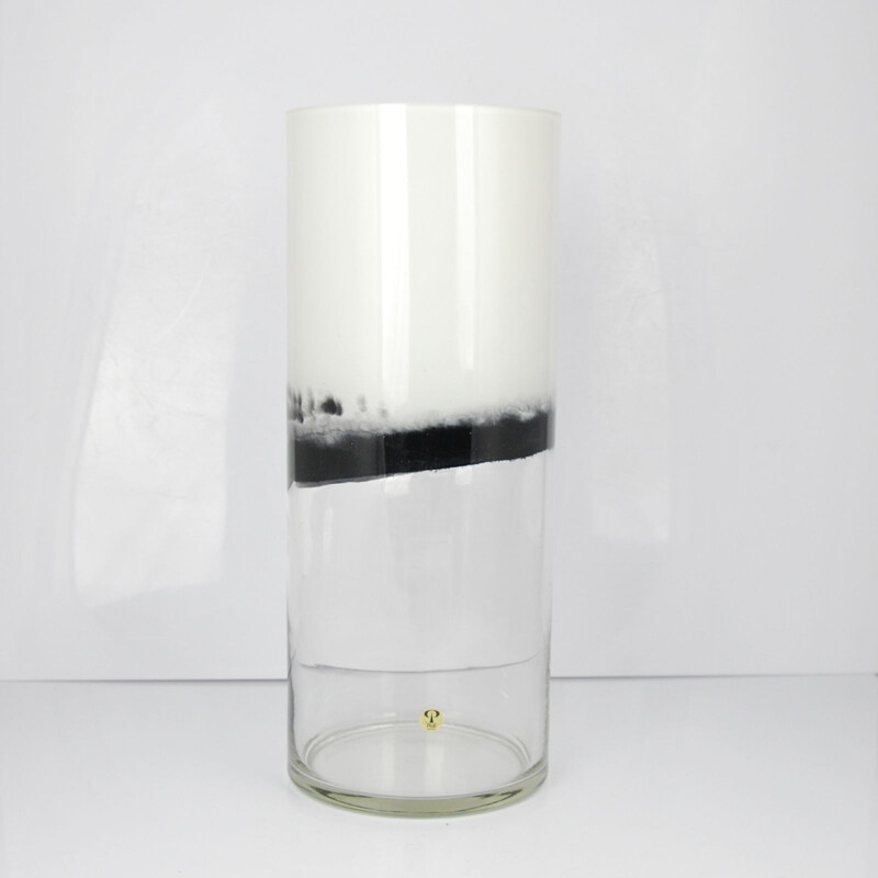 Vintage glass vase by Peill & Putzler