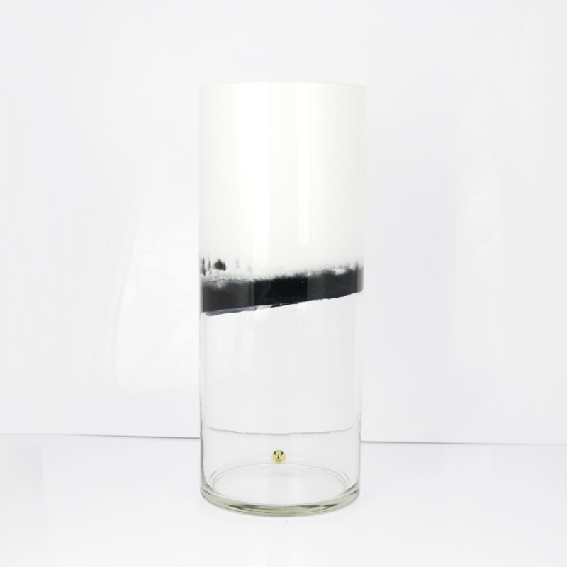 Vase vintage en verre par Peill & Putzler