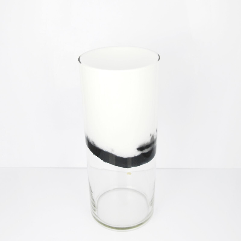 Vase vintage en verre par Peill & Putzler