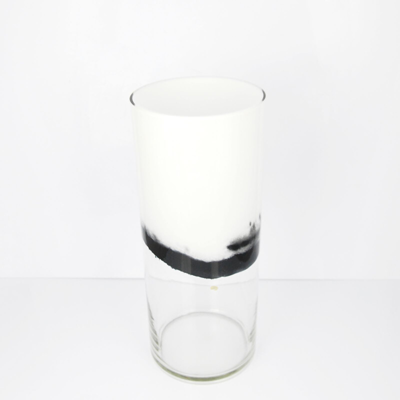 Vintage glass vase by Peill & Putzler