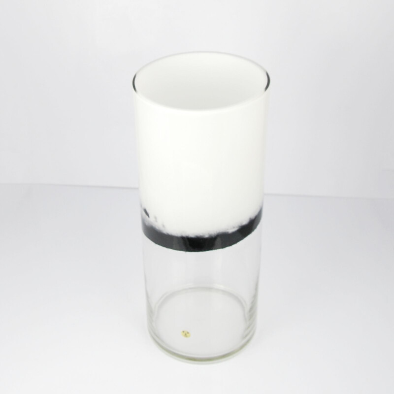 Vintage glass vase by Peill & Putzler