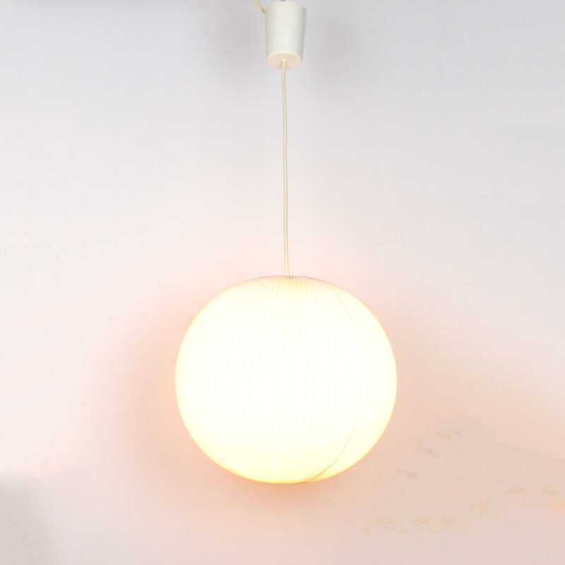 Belgian hanging lamp in fabric