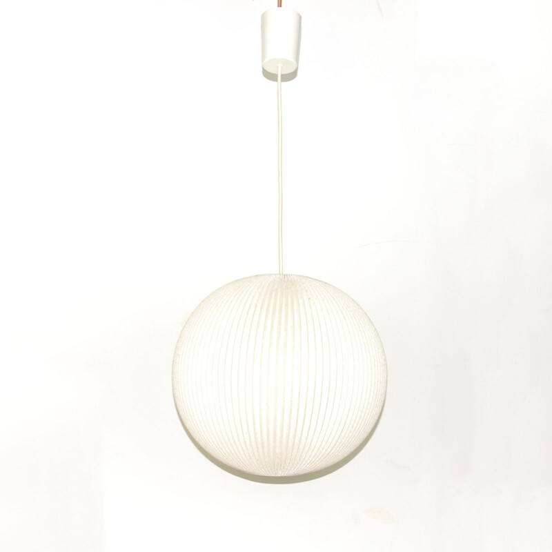 Belgian hanging lamp in fabric