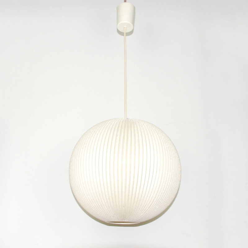 Belgian hanging lamp in fabric