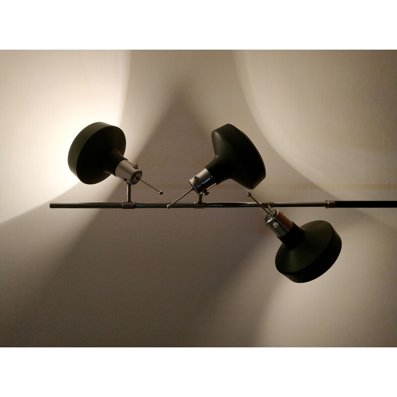 Vintage floor lamp Etienne Fermigier Edition Monix 1970