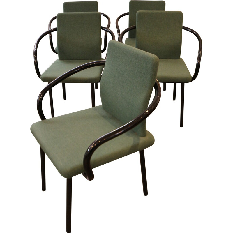 Ensemble de 5 fauteuils Mandarin Knoll, Ettore SOTTSASS - 1987