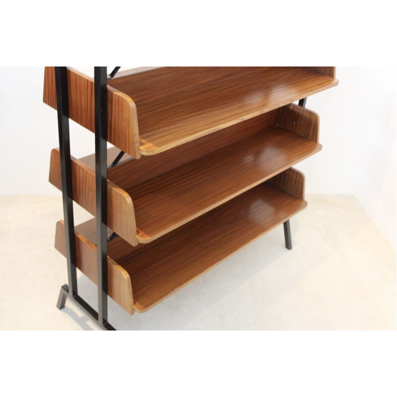 Vintage teak bookcase, The Netherlands 1960