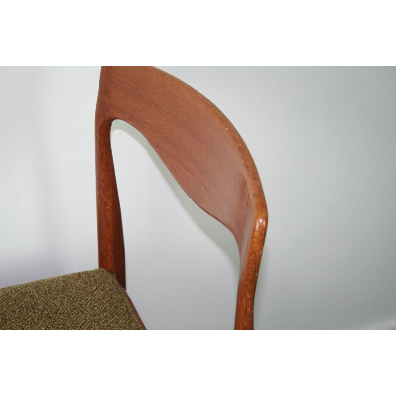 Vintage chair Scandinavian style in teak 1960