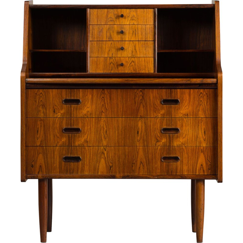 Vintage Danish secretary in rosewood