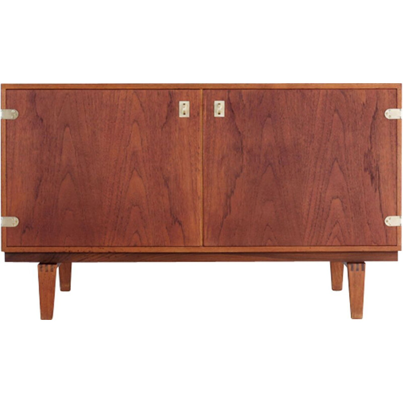 Danish teak and brass sideboard by Peter Løvig Nielsen