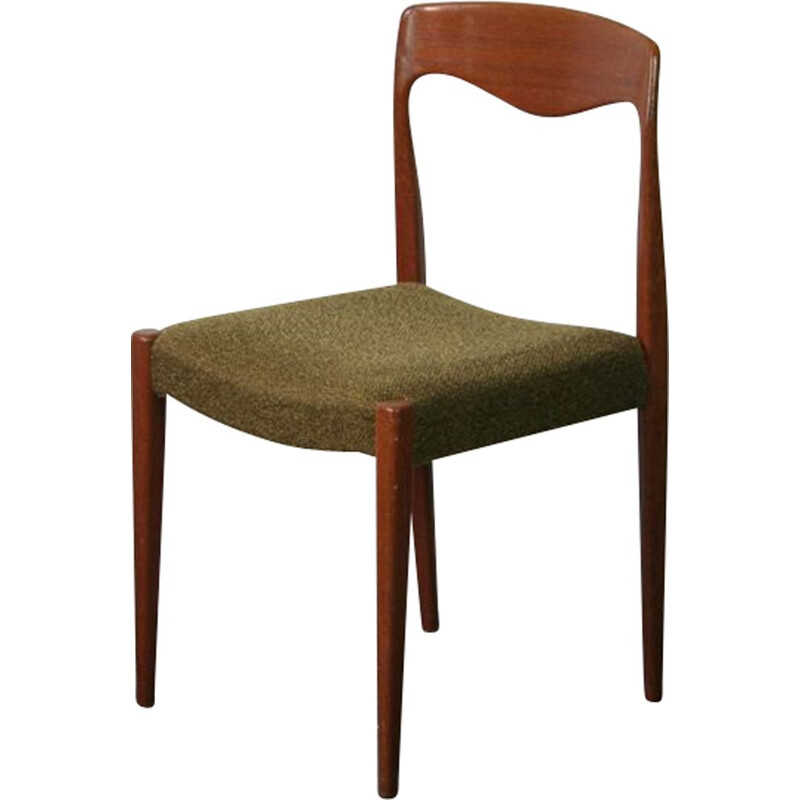 Vintage chair Scandinavian style in teak 1960